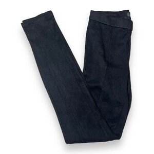 Level 99 Women’s Faux Suede Leggings Charcoal Size XS